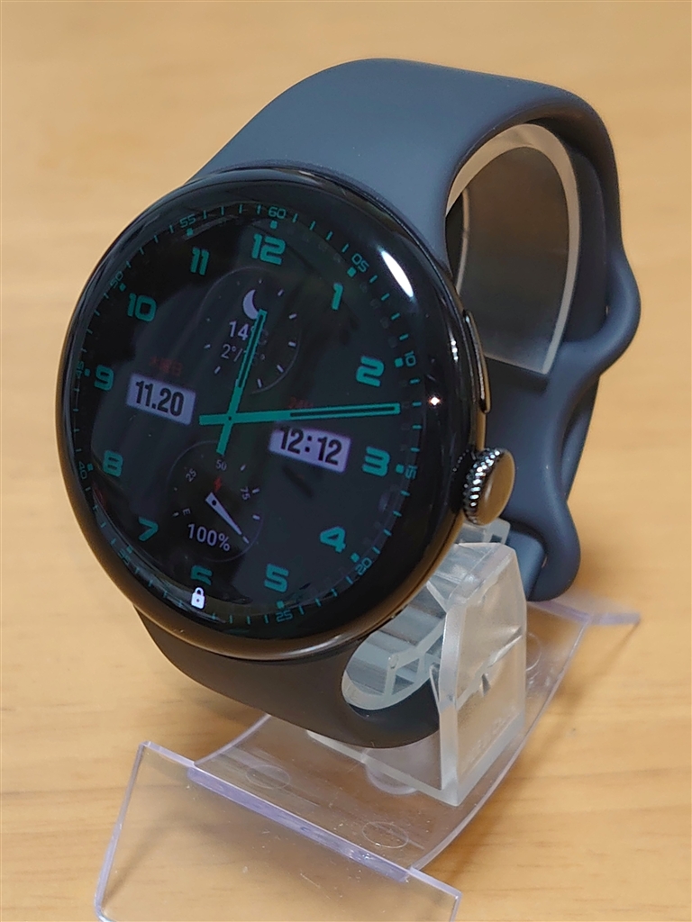 Pixel Watch 4 Wi-Fif 45mm GA09962-US [Matte Black A~P[X/Obsidian ANeBu oh] r[摜