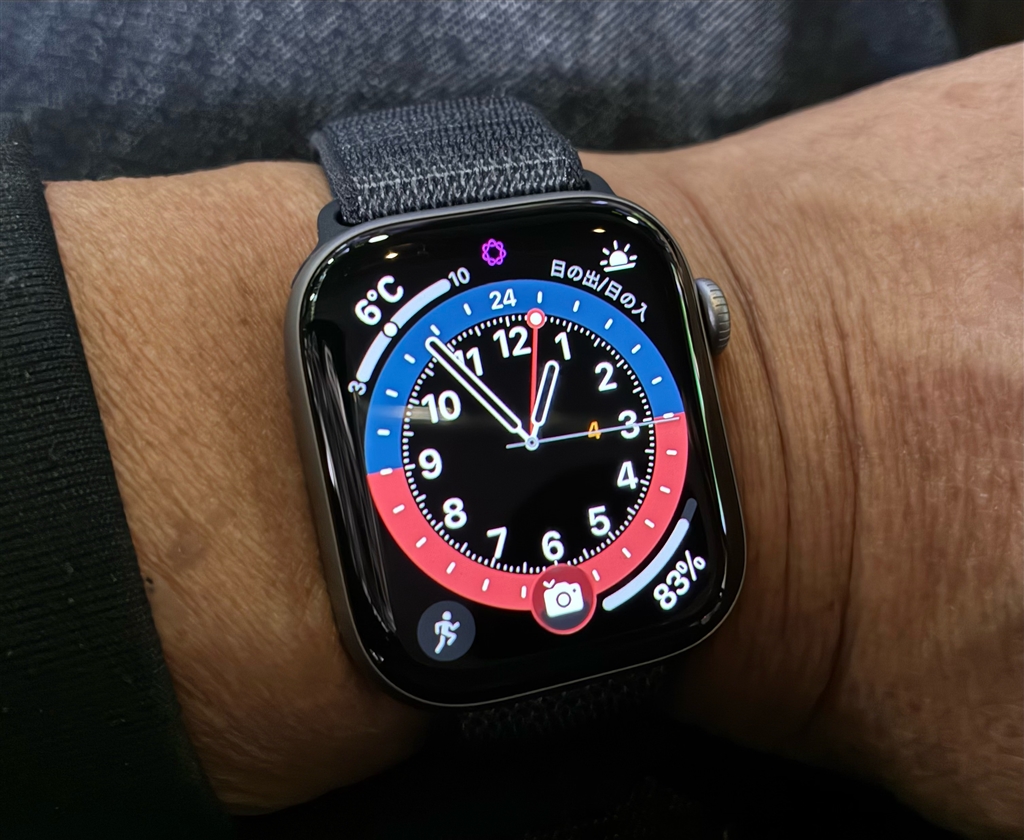 Apple Watch Series 11 GPS���f�� 42mm MEQW4J/A [�X�y�[�X�O���C�E�u���b�N�X�|�[�c�o���h S/M] ���r���[�摜