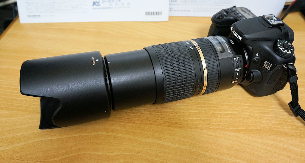 TAMRON SP70-300㎜ F4-5.6 Di VC USD（A005E） - カメラ