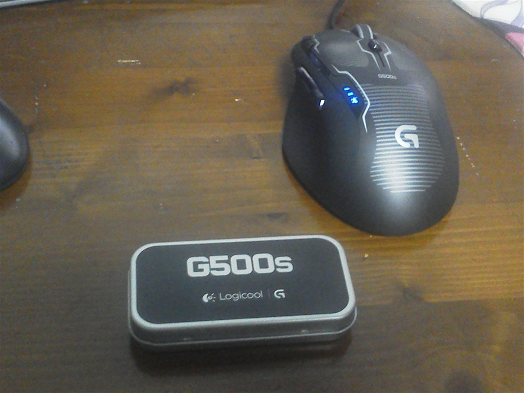 価格 Com マウスと重りが入ってるケース ロジクール G500s Laser Gaming Mouse ﾁﾙﾐﾙﾁﾙﾉさんのレビュー 評価投稿画像 写真 いつも使っているマウスでゲームをやるとラグがきになったので
