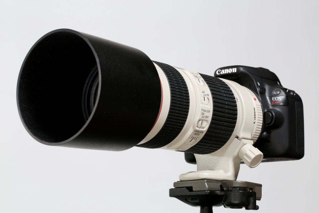 価格.com - 『カスタム純正フード “ET-73改” を装着』CANON EF70-200mm