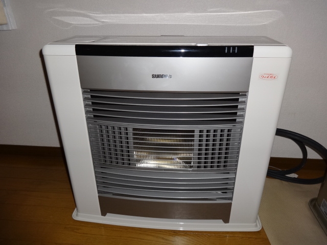 ガスストーブ サンポット FF-9312G1 - 冷暖房/空調