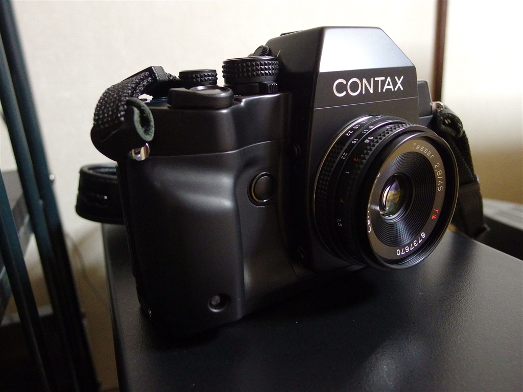 上質で快適 CONTAX セット 45mm tessar zeiss RX フィルムカメラ