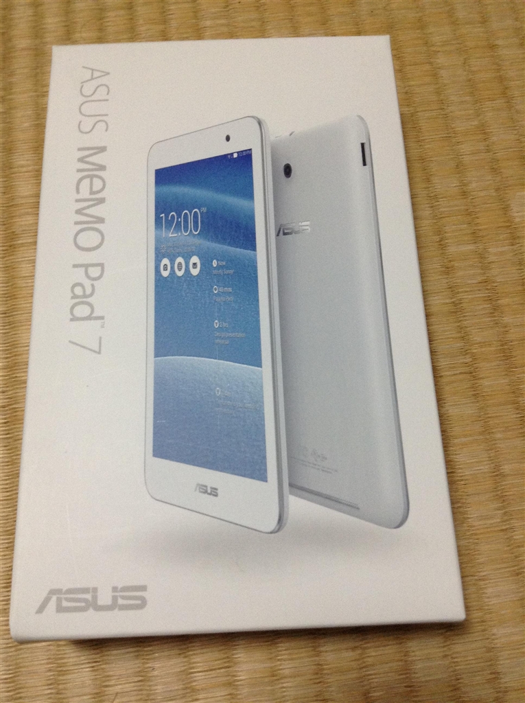 価格 Com この箱好き Asus Memo Pad 7 Me176 Wh16 ホワイト 日和見坊主改さんのレビュー 評価 投稿画像 写真 ライトな使い方ならピッタリ 202503