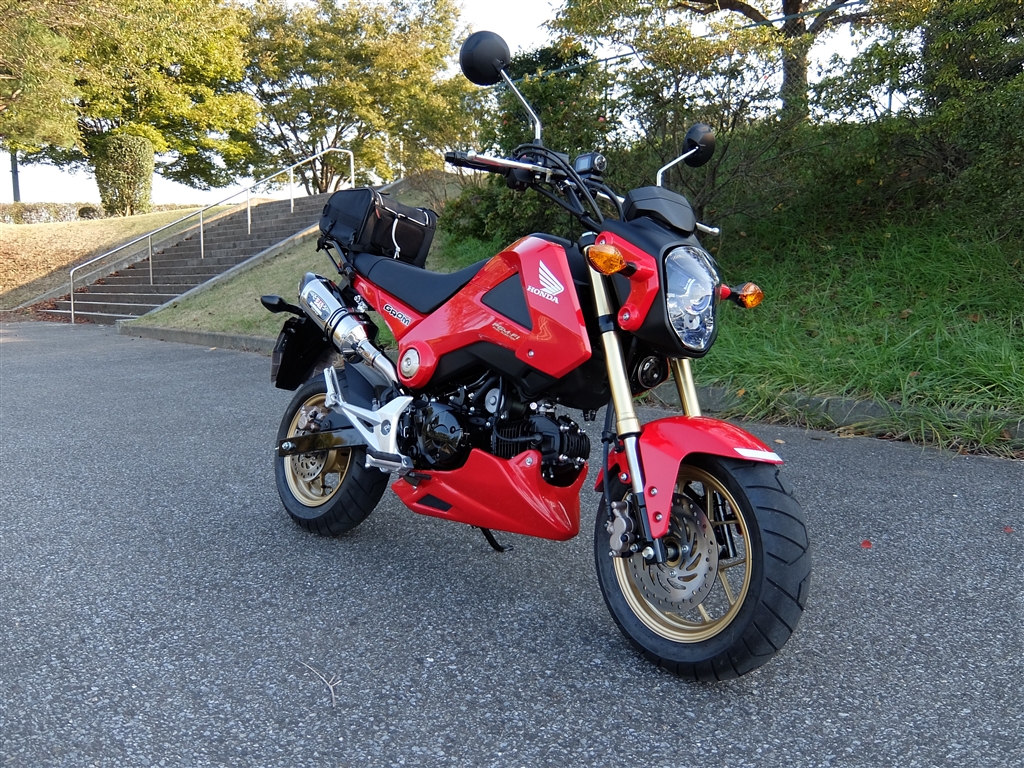 価格.com - 『小さなストリートファイターって感じです。』ホンダ グロム R1gromさんのレビュー・評価投稿画像・写真「平成26年10月18日  セカンドバイク納車になりました」[205184]