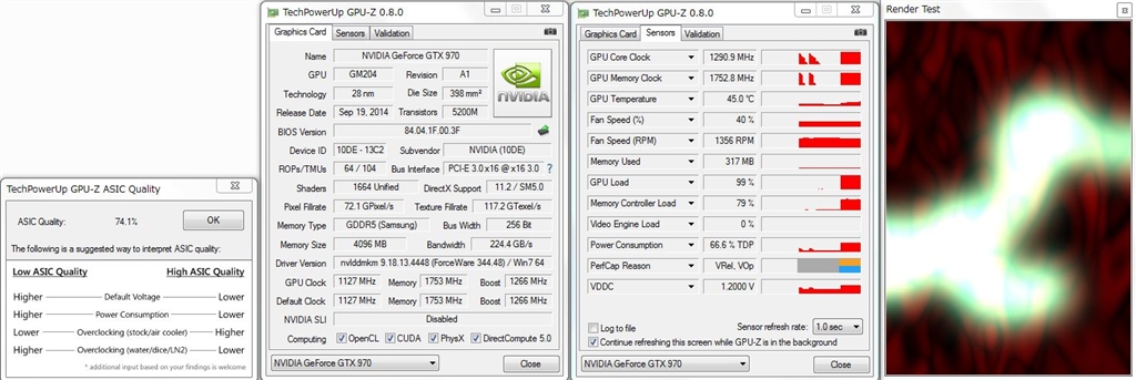 価格.com - 『GPU-Zにて』玄人志向 GF-GTX970-E4GB/OC [PCIExp 4GB] アテゴン乗りさんのレビュー・評価