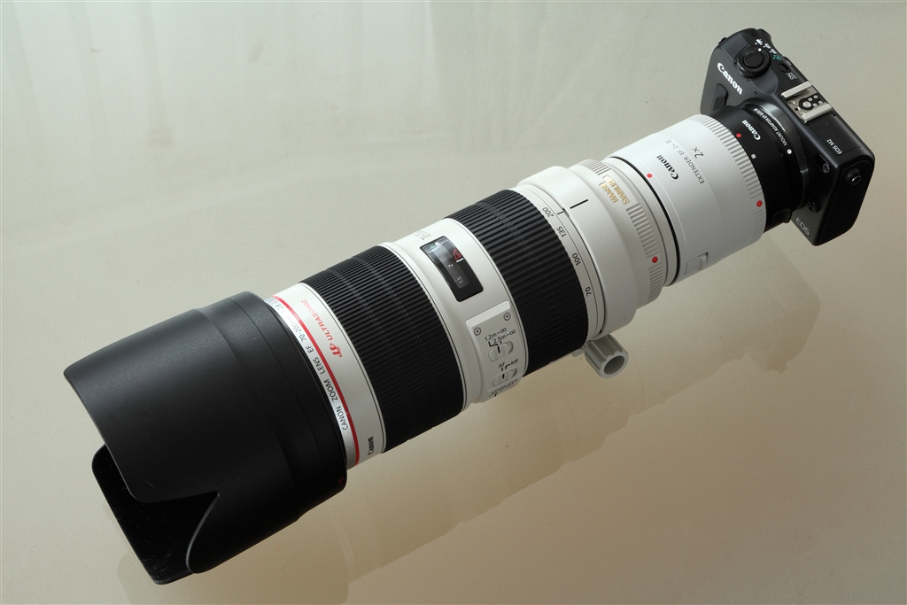 価格.com - 『M2にEFマウントをつけて、EF700-200f2.8LISⅡと2.0