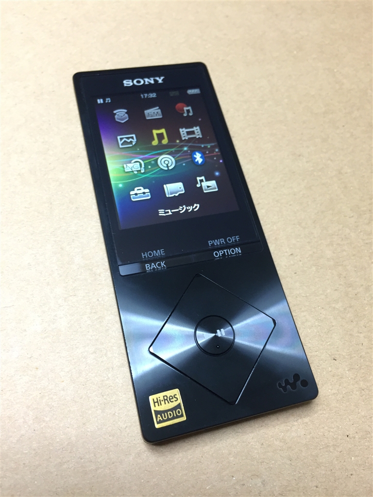 価格.com - 『ヘアライン加工が綺麗です』SONY NW-A16 (B) [32GB