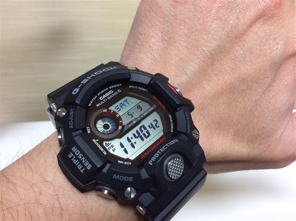 G-SHOCK レンジマン お値下げ致しました GW-9400J-1JF 完品 - 時計