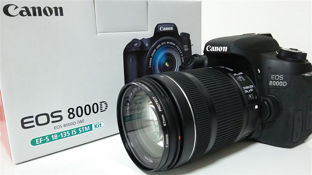 価格.com - 『Canon EOS 8000D EF-S18-135 IS STM Canon 67mm PROTECT』CANON