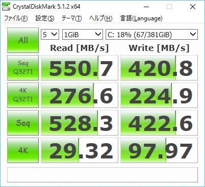 価格 Com ベンチ結果 トランセンド Ssd370 Ts512gssd370s 神罰の地上代行者 さんのレビュー 評価投稿画像 写真 やはりssdは至高です 2803