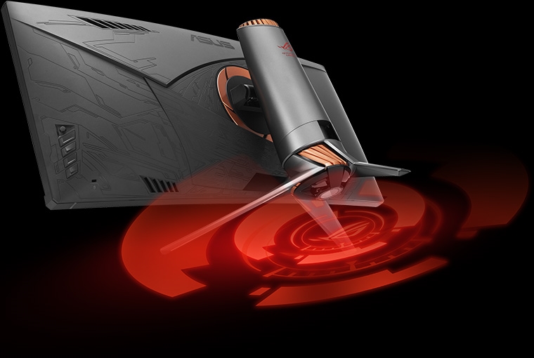 価格 Com 添付スタンドでrogロゴ表示 Asus Rog Swift Pg348q 34インチ ブラック Apoろんさんのレビュー 評価投稿画像 写真 Pg348qを加えて Quad Display 285573