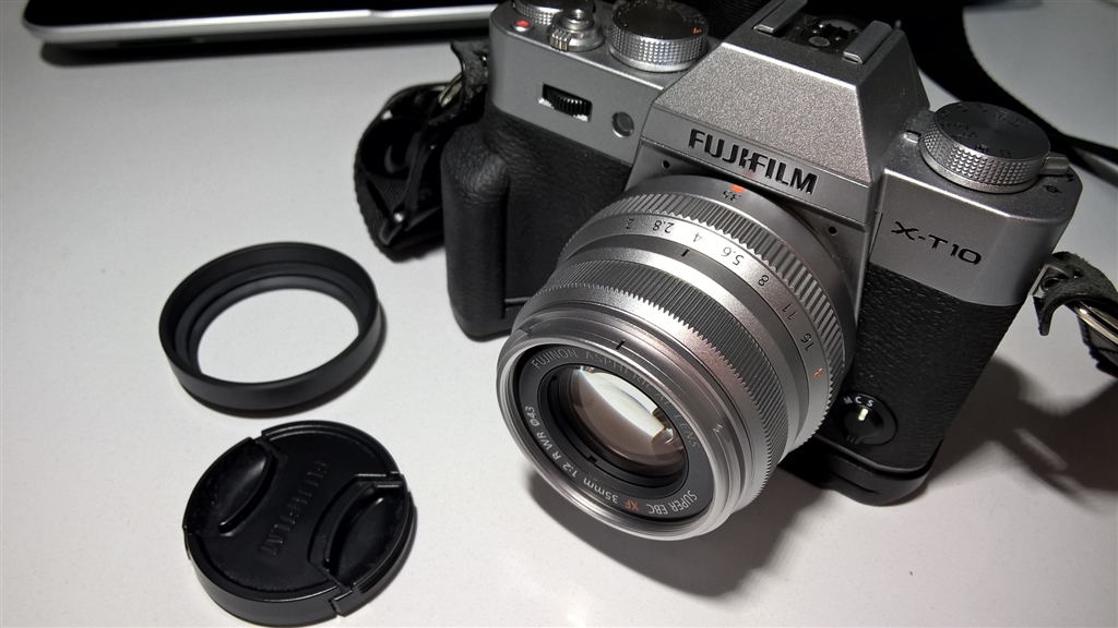 富士フィルム Fujifilm フジノンレンズ XF35mm F2シルバー - レンズ(単 ...
