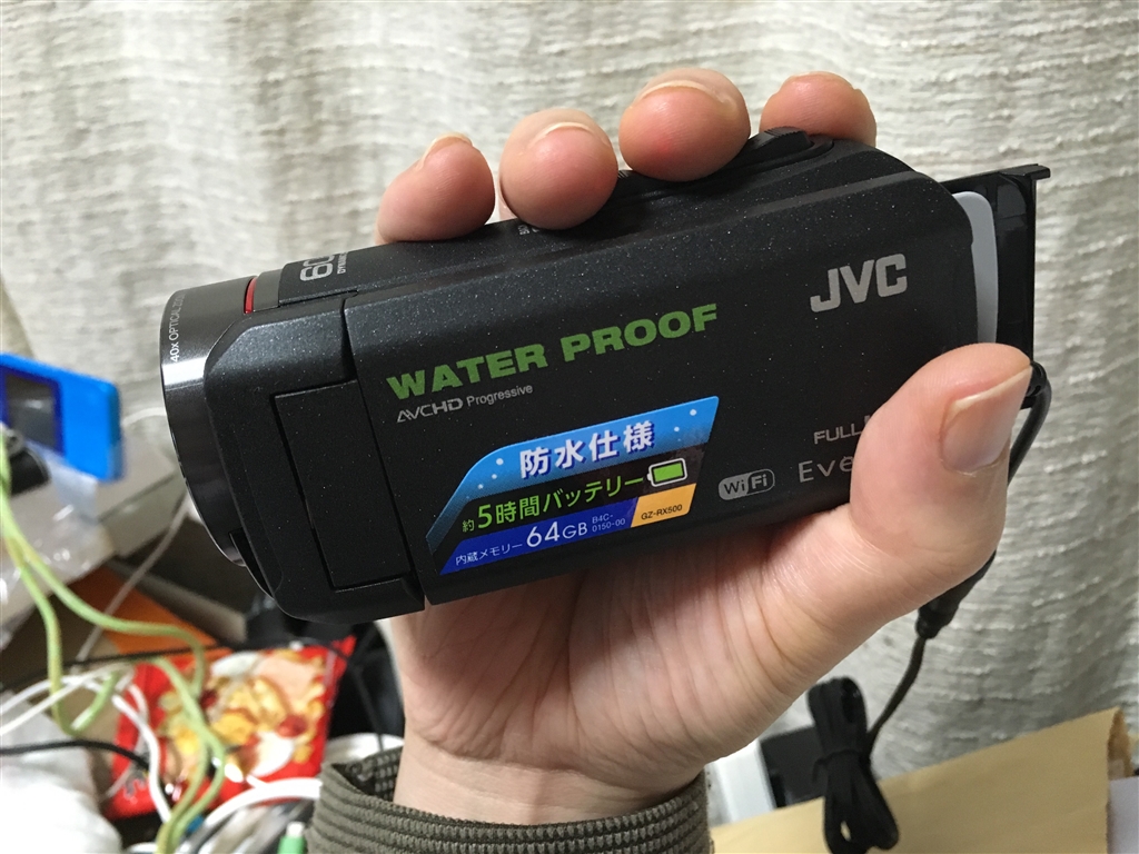 価格.com - 『超軽量、超小型』JVC Everio GZ-RX500-B [ブラック] sakaryuさんのレビュー・評価投稿画像・写真