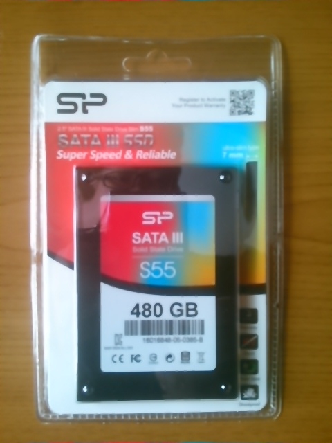 価格.com - 『製品写真』Silicon Power SP480GBSS3S55S25 [ブラック] 梅茶漬さんのレビュー・評価投稿画像 ...