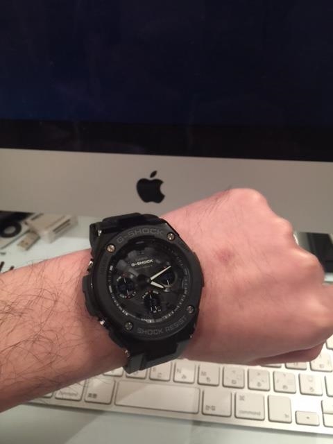 価格 Com カシオ G Shock G Steel Gst W100g 1bjf Mamiken1010さんのレビュー 評価投稿画像 写真 G Steelシリーズデザインの迷い