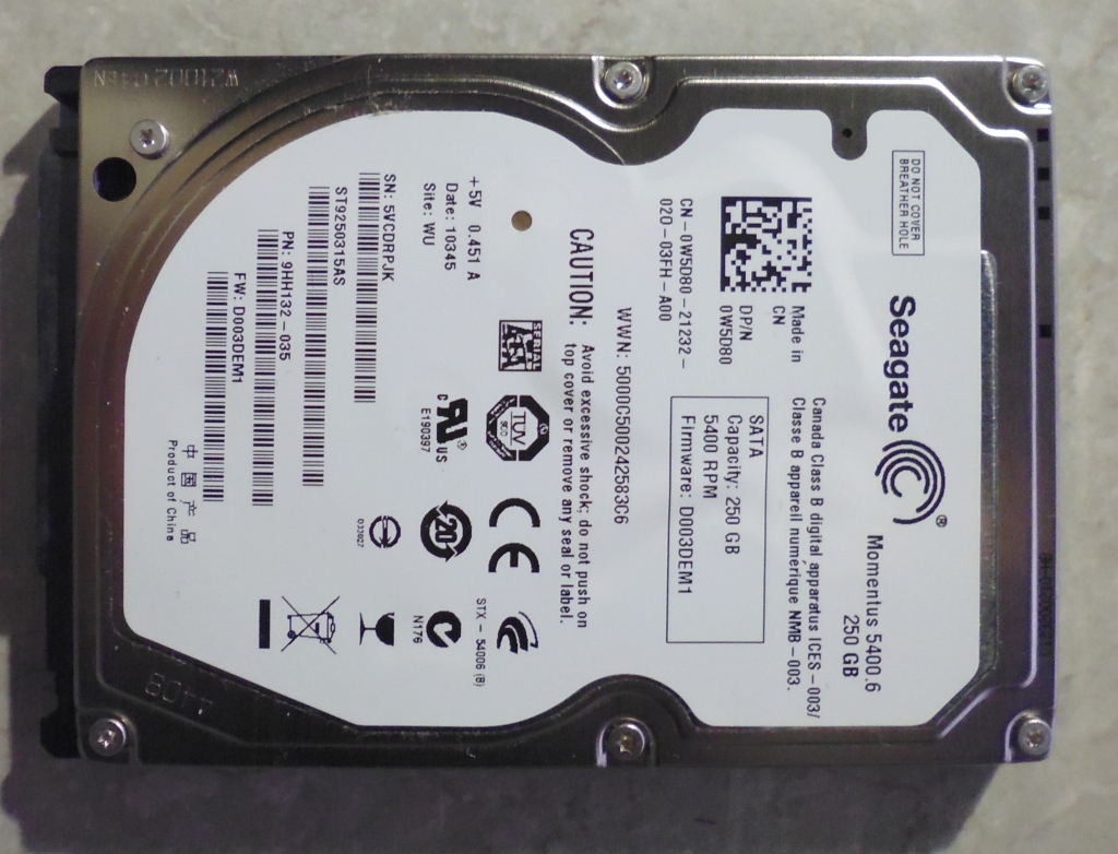 St9250315as замена на ssd