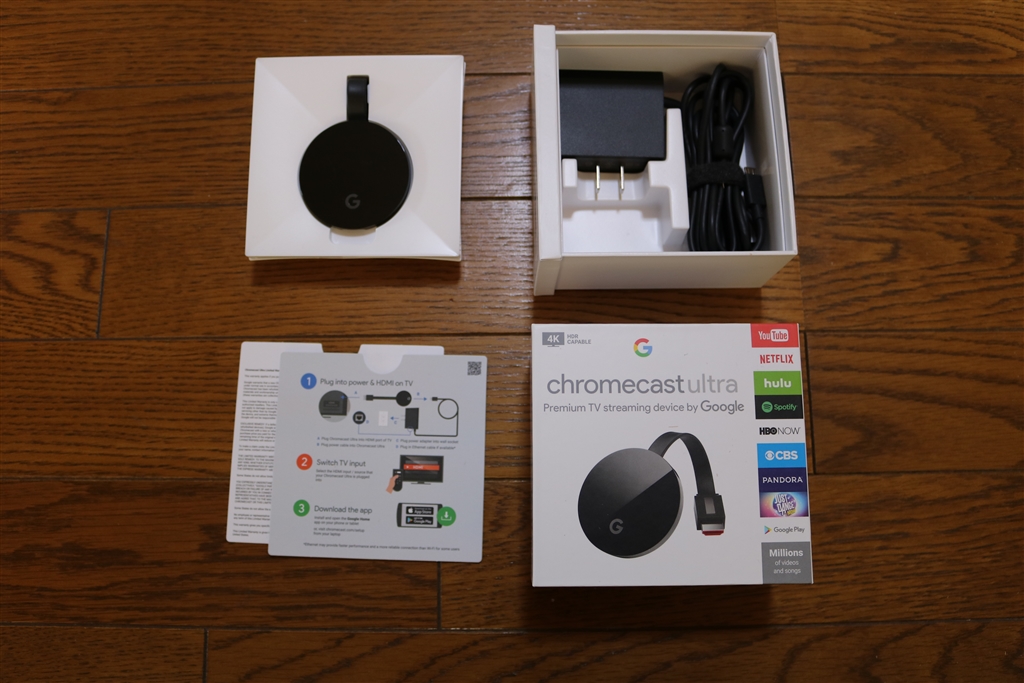 価格.com - 『内容物』Google Chromecast Ultra GA3A00416A16 ...