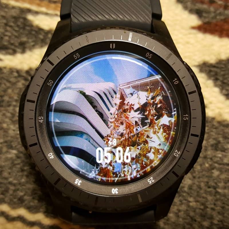 価格 Com Instagram時計 ダウンロードアプリ サムスン Galaxy Gear S3 Frontier Sm R760ndaaxjp Keecyanさんのレビュー 評価投稿画像 写真 操作性はそのままに 新機能が加わり大きくなりました