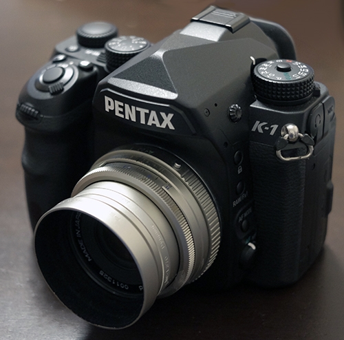 価格.com - 『K-1とシルバー43mm』ペンタックス FA43mmF1.9 Limited