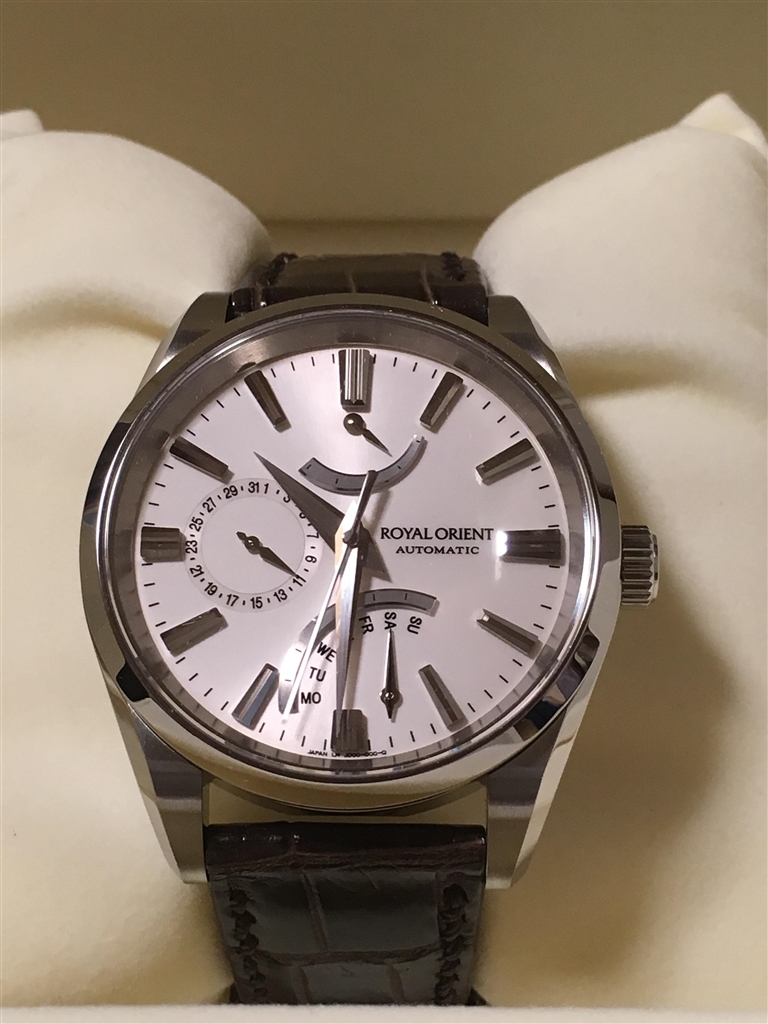 ORIENT ロイヤルオリエント レトログラード WE0021 JD - 腕時計(アナログ)