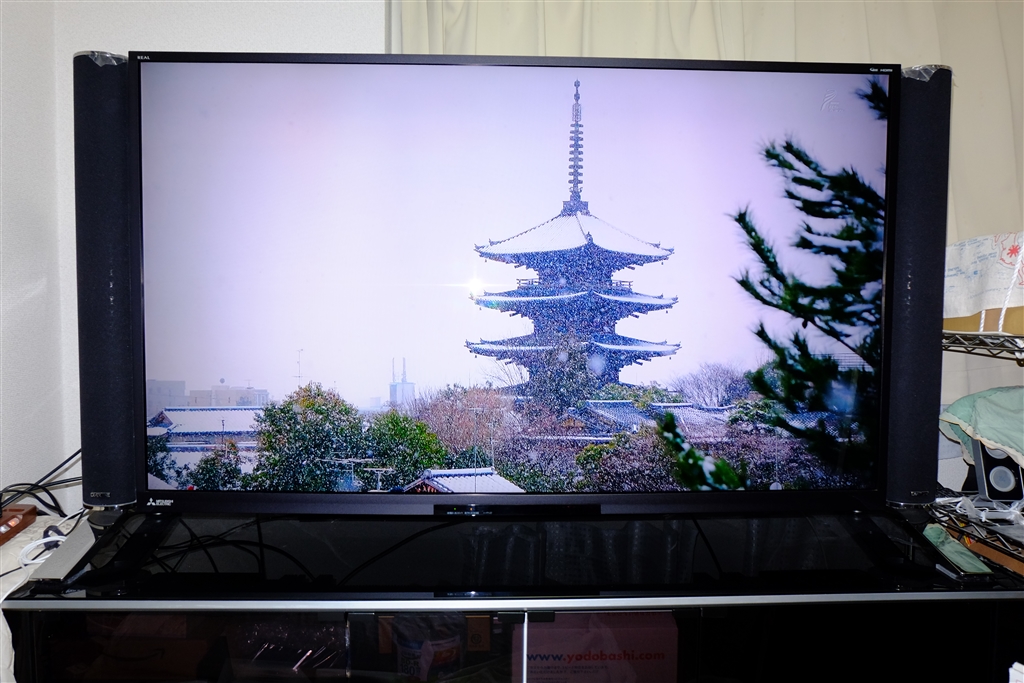 三菱電機 58V型 4K液晶テレビ HDD 2TB REAL LCD-58LS1 - テレビ
