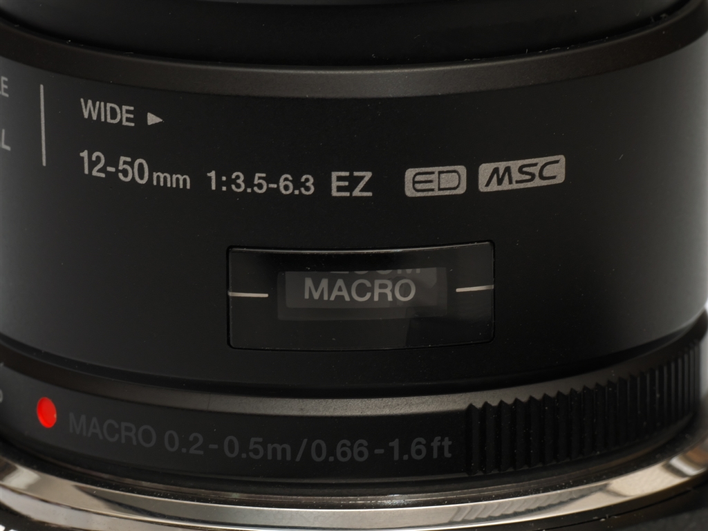 価格 Com 表示窓 マクロ 電動ズーム 手動ズーム を表示 オリンパス M Zuiko Digital Ed 12 50mm F3 5 6 3 Ez ブラック 6084さんのレビュー 評価投稿画像 写真 鏡筒の長さ不変の普及版標準ズームレンズ