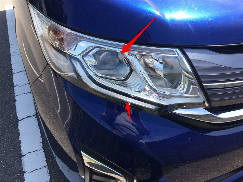 価格.com - 『LEDヘッドライトとLEDラインスモールライト！』ホンダ ステップワゴン 2015年モデル  はりそん堂さんのレビュー・評価投稿画像・写真「RP2、最高級仕様なので大満足。」[363840]