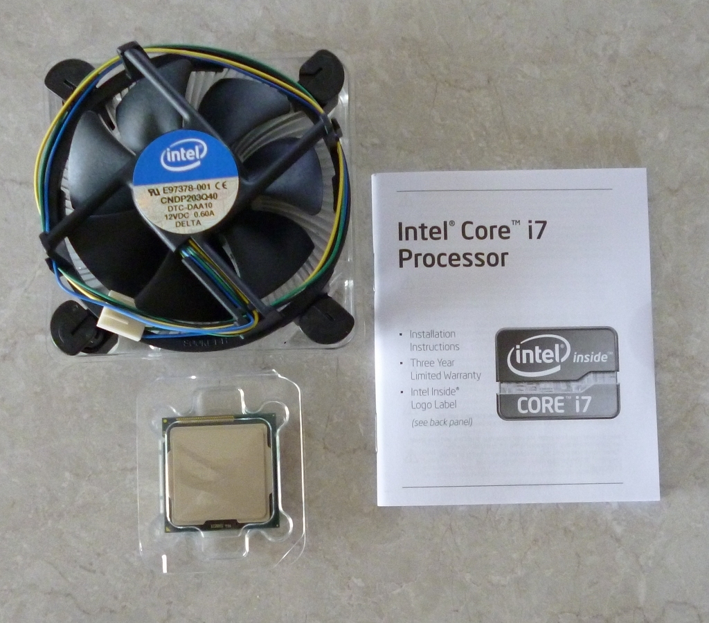 Intel  Core I7-3770   CPU　インテル 9047