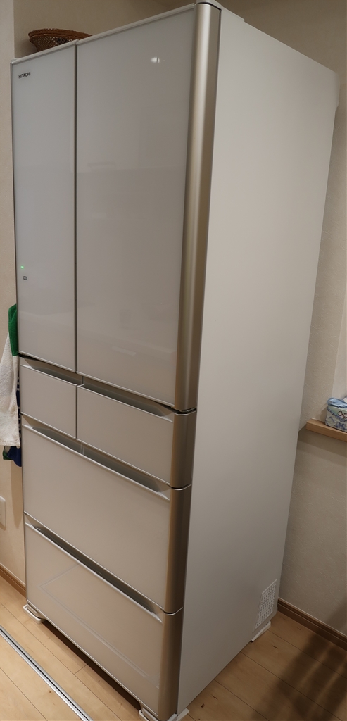 HITACHI R-XG4800G 冷蔵庫 HITACHI R-XG4800G 475L SES188平 動作品
