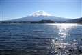 河口湖からの富士山　18-50mm