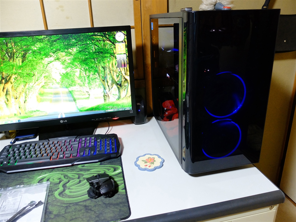 価格 Com Thermaltake View 31 Tg Ca 1h8 00m1wn 00 オリエントブルーさんのレビュー 評価投稿画像 写真 スッキリしててフロントに左右パネルガラスのこれgetです