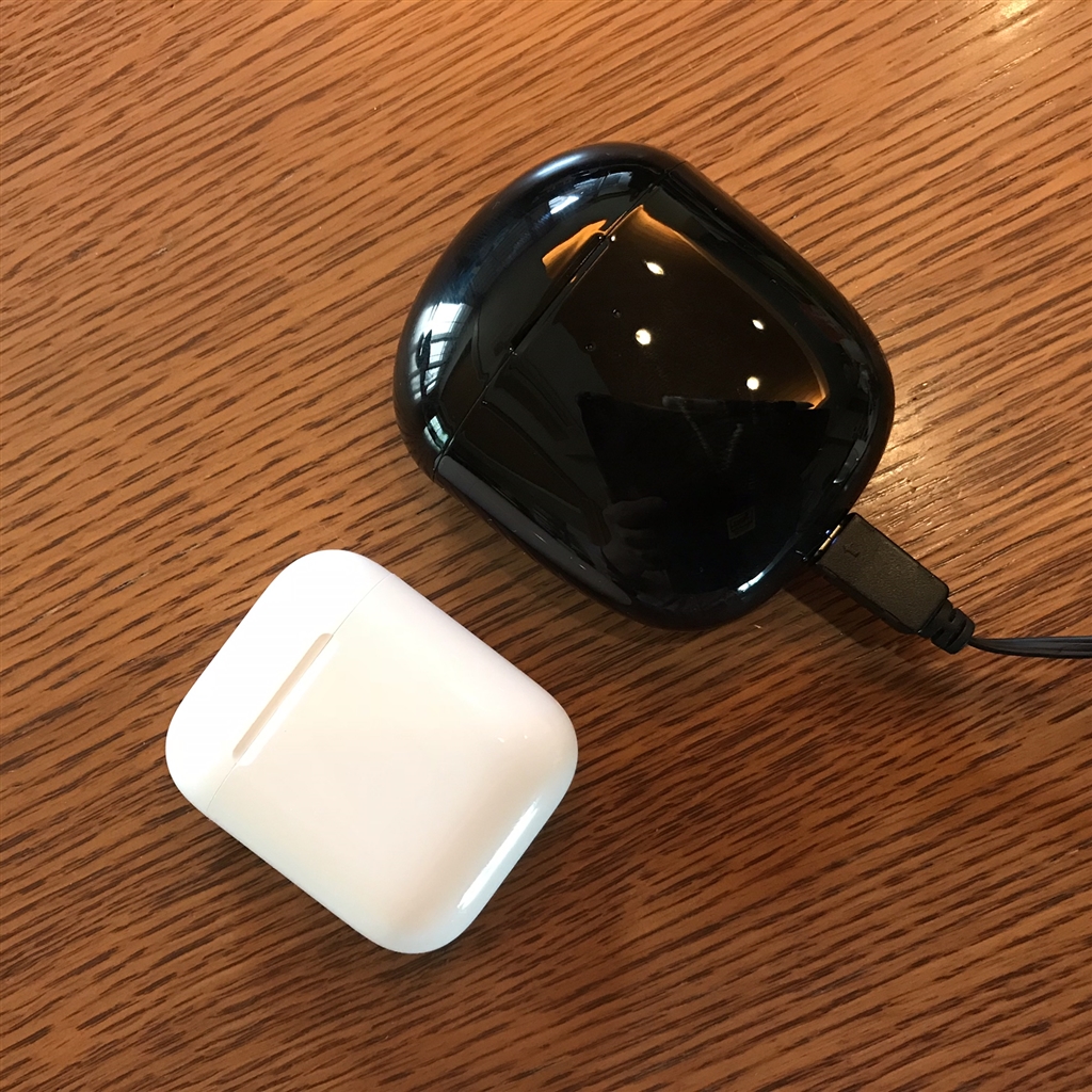価格 Com 充電ケースはairpodsよりは大きい程度 Nuforce Be Free8 Exilimひろまさんのレビュー 評価 投稿画像 写真 普通に使える完全ワイアレスイヤホン 374013