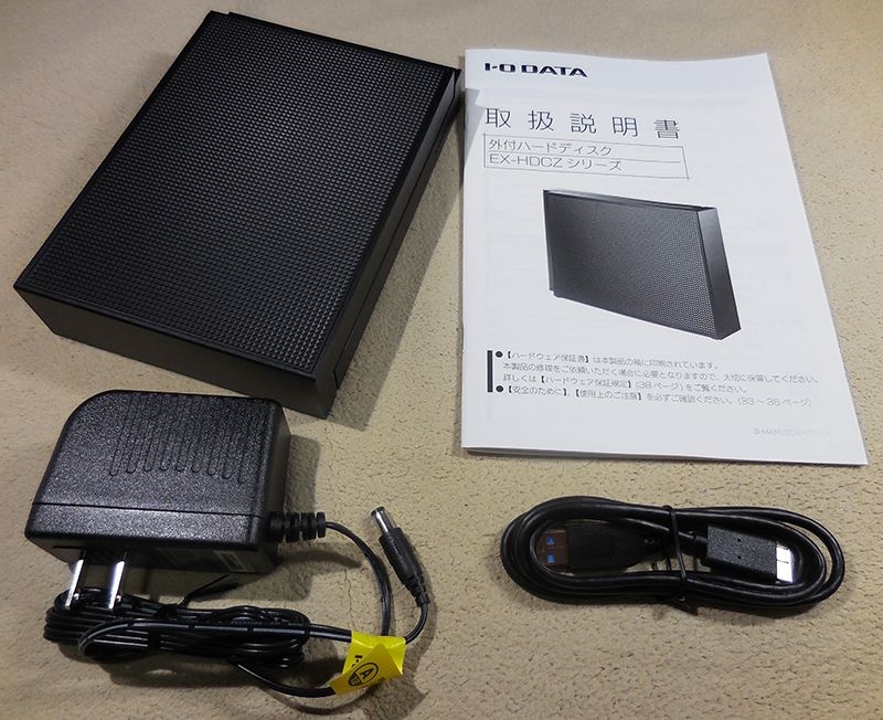 価格.com - 『「EX-HD4CZ」本体と付属品』IODATA EX-HD4CZ [ブラック