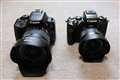 EOS kiss x7�{�{�����Y vs. EOS M5�{EF-M11-22mm (1/2)