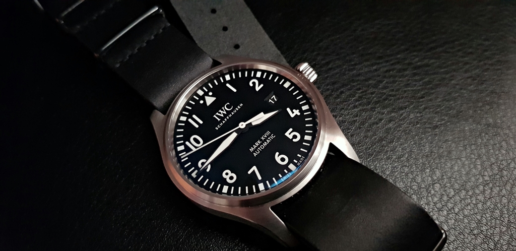 価格.com - 『早速、本革NATOライクなストラップへ入れ替え』IWC