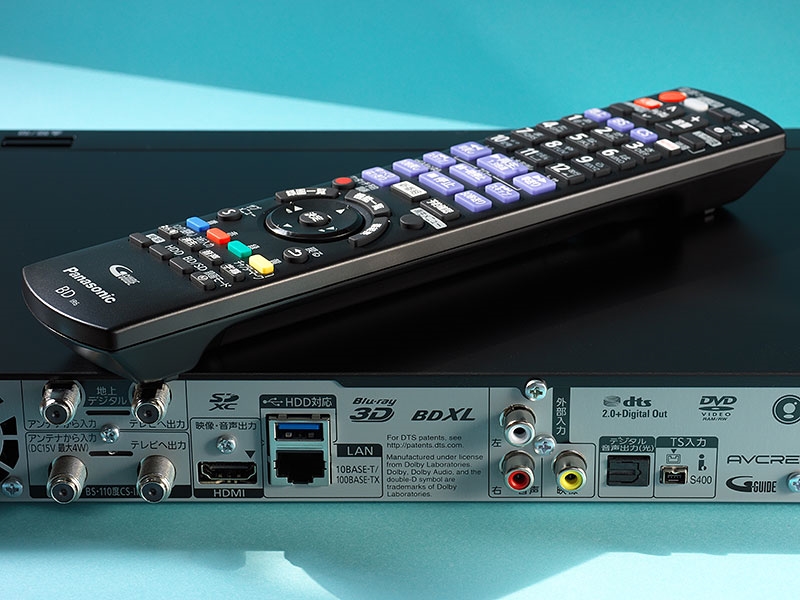 DMR-BZT810【HDD_3TB】Panasonc ブルーレイレコーダー 概要 HDD搭載ハイビジョンブルーレイディスクレコーダー DMR