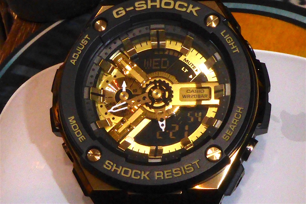 G-SHOCK - CASIO G-SHOCK GST-400G-1A9JF 良品の+spbgp44.ru