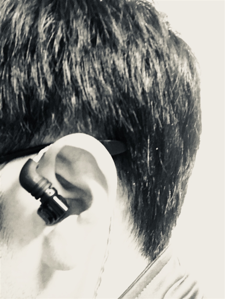 価格.com - 『ケーブルサポーターを使っての耳掛け』SONY XBA-300