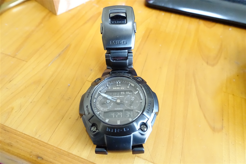 価格 Com カシオ G Shock Mr G Mrg 7700b 1bjf 散々散財さんのレビュー 評価投稿画像 写真 G Shockアナデジの最高峰