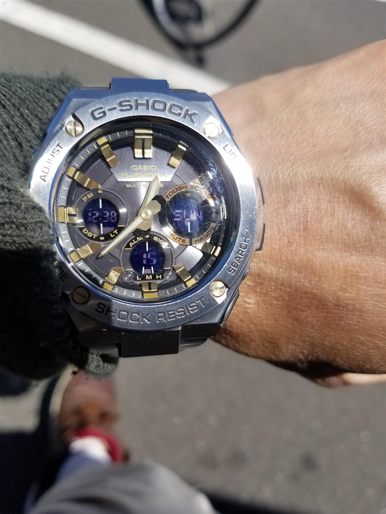 カシオ G-shock G-steel GST-W110D 洗浄済み - 時計