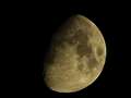超望遠で月を撮影