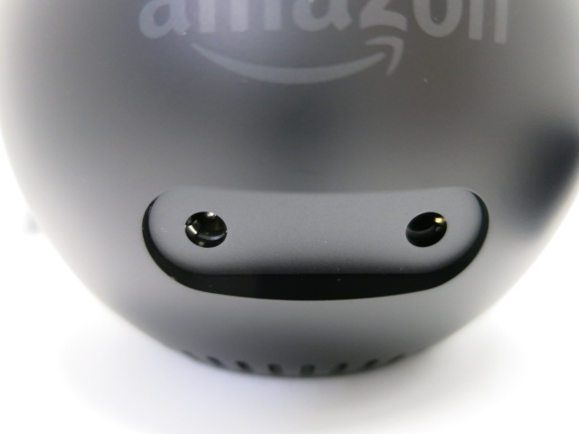 価格.com - 『背面(電源ﾌﾟﾗｸﾞ,LINE-OUT)』Amazon Echo Spot [ブラック