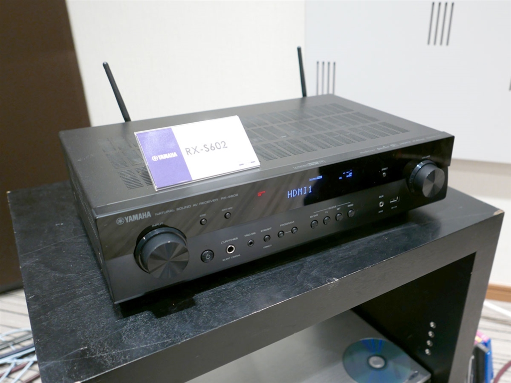 『スリムな筐体』ヤマハ RXS602(B) [ブラック] 鴻池賢三さんのレビュー・評価投稿画像・写真「中身は”フルサイズ