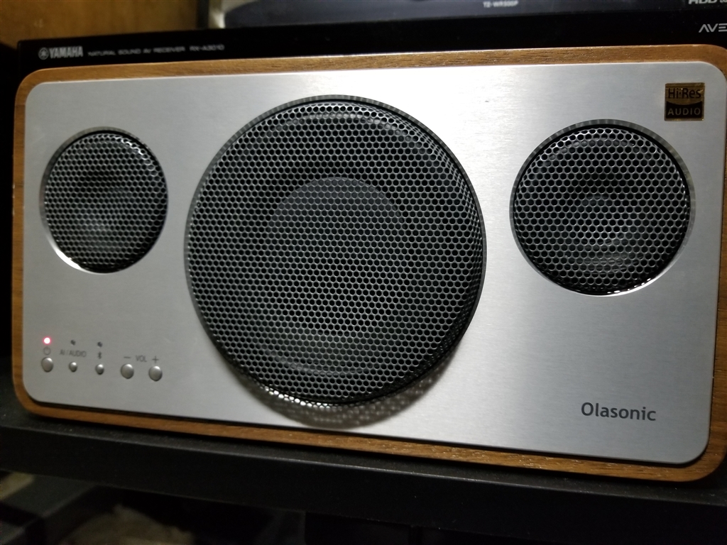 オラソニック Olasonic IA-BT7 木製高音質キャビネット・スピーカーの+