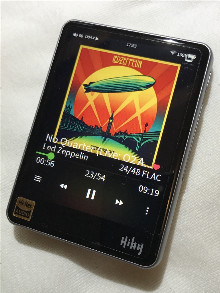 HiBy Music HiBy R3 [Grey] shigemayoさんのレビュー・評価投稿画像・写真「軽くてDAPとして