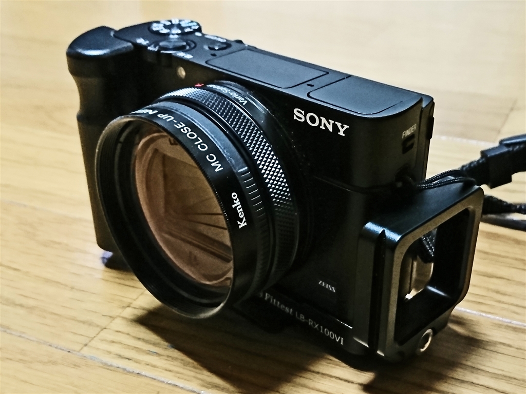 価格.com - 『L型クイックリリースプレートとフィルターアダプター装着』SONY サイバーショット DSC-RX100M6  チョンボ君さんのレビュー・評価投稿画像・写真「満足できるカメラ」[430456]