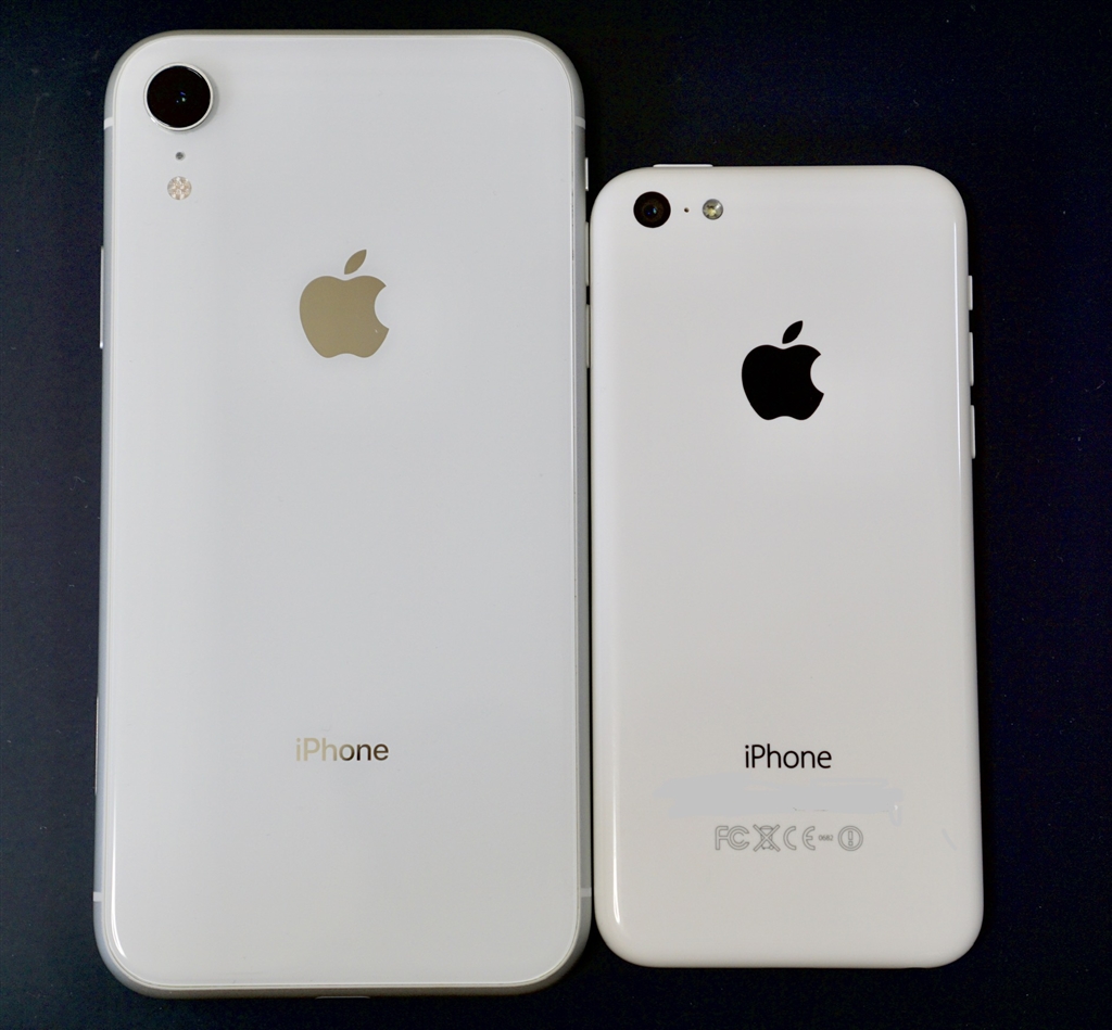 価格.com - 『iPhone XRとiPhone 5cのホワイト比較』Apple iPhone XR ...