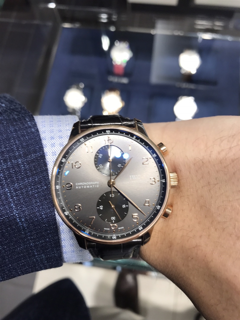 IWC 時計 価格.com - IWC ポルトギーゼ クロノグラフ IW371482 daichi ten