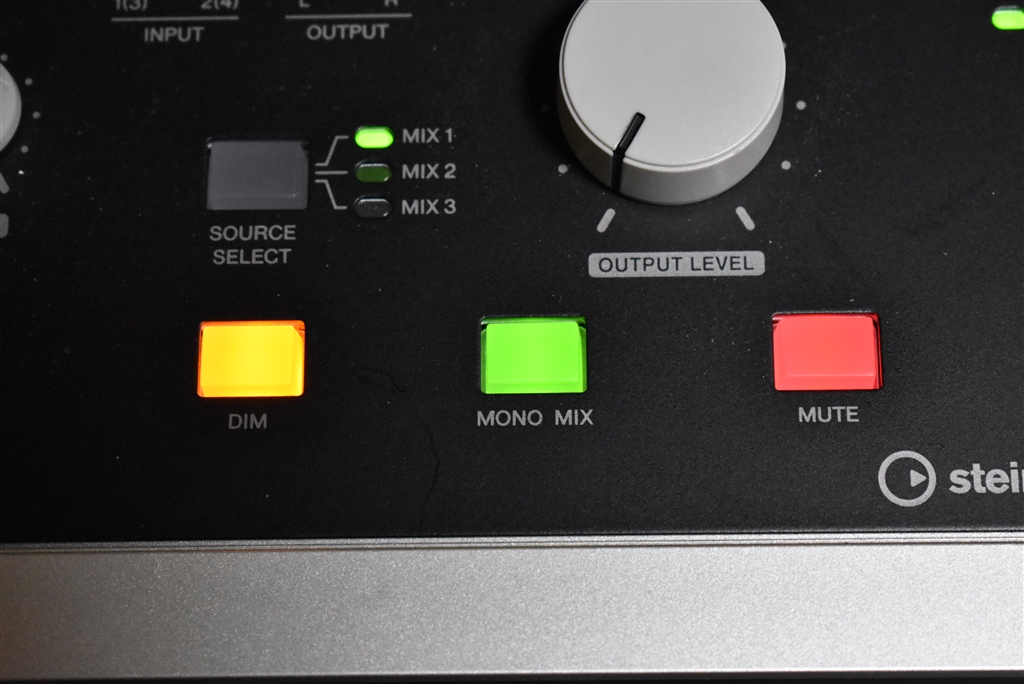 価格.com - 『DIM、MONO MIX、MUTEというボタンが装備されている